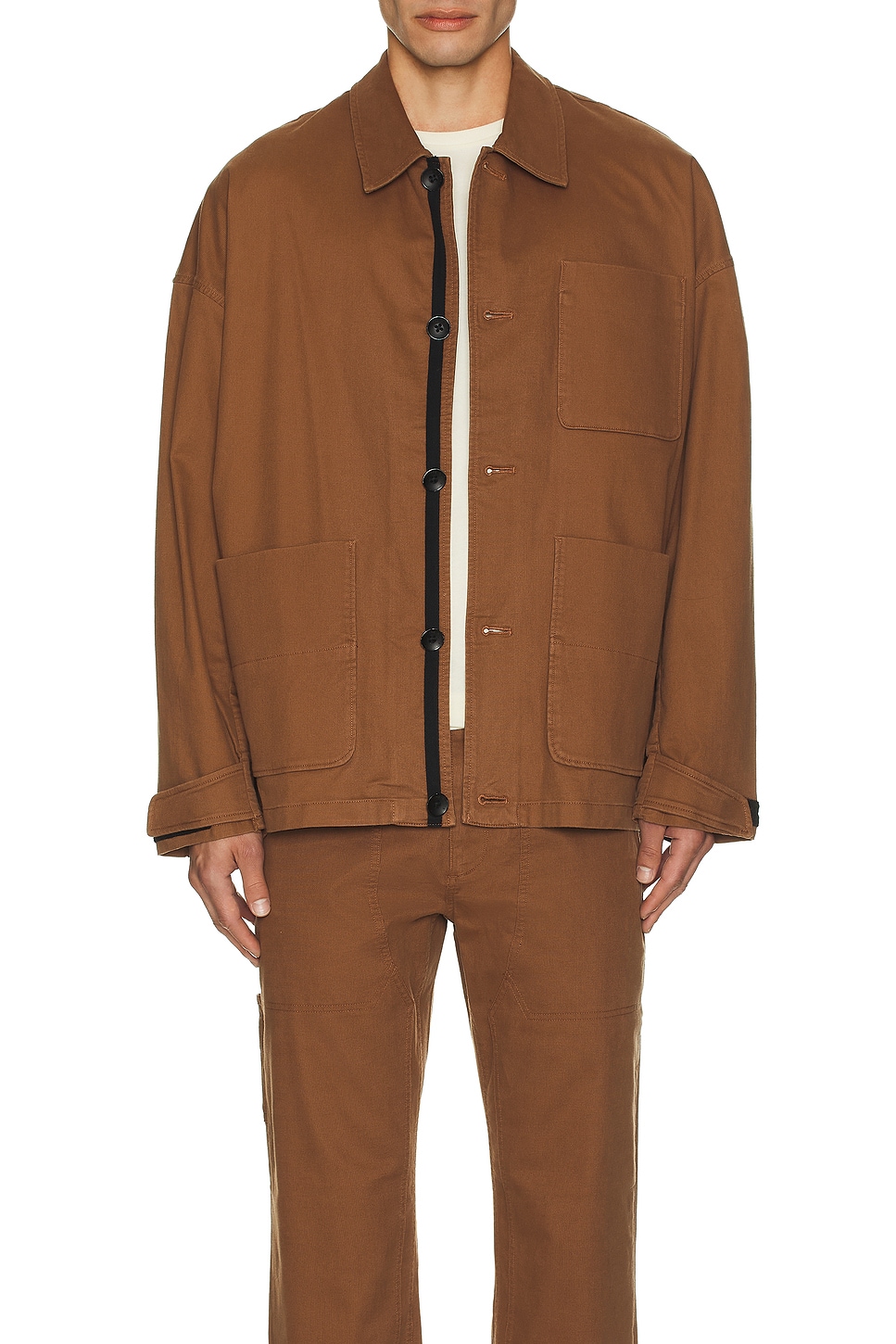 Image 1 of Rag & Bone Mercer Corduroy Jacket in Chocolate
