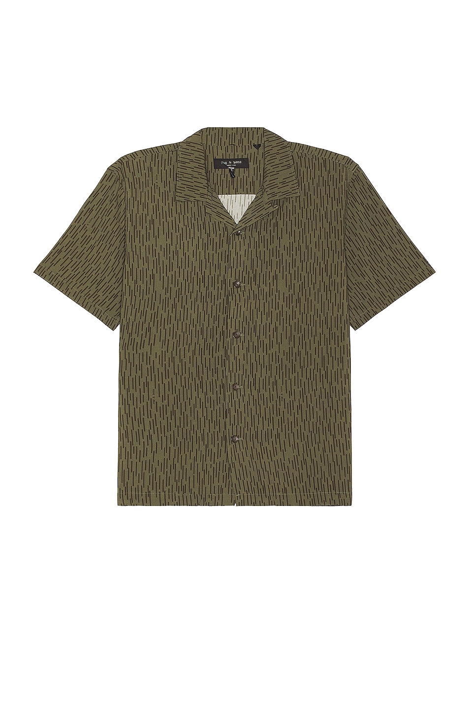 Image 1 of Rag & Bone Avery Shirt in Green Camo