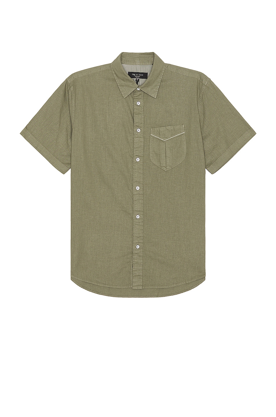 Image 1 of Rag & Bone Arrow Shirt in Lichen