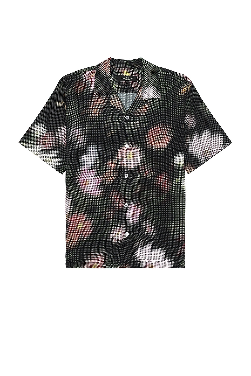 Image 1 of Rag & Bone Printed Avery Shirt in Black Floral