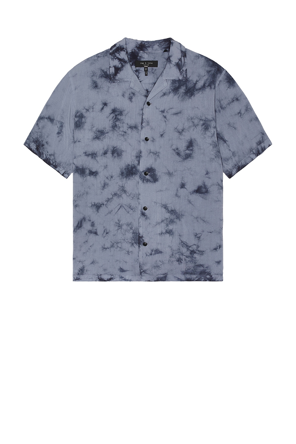 Image 1 of Rag & Bone Avery Washed Short Sleeve Shirt in Ombre