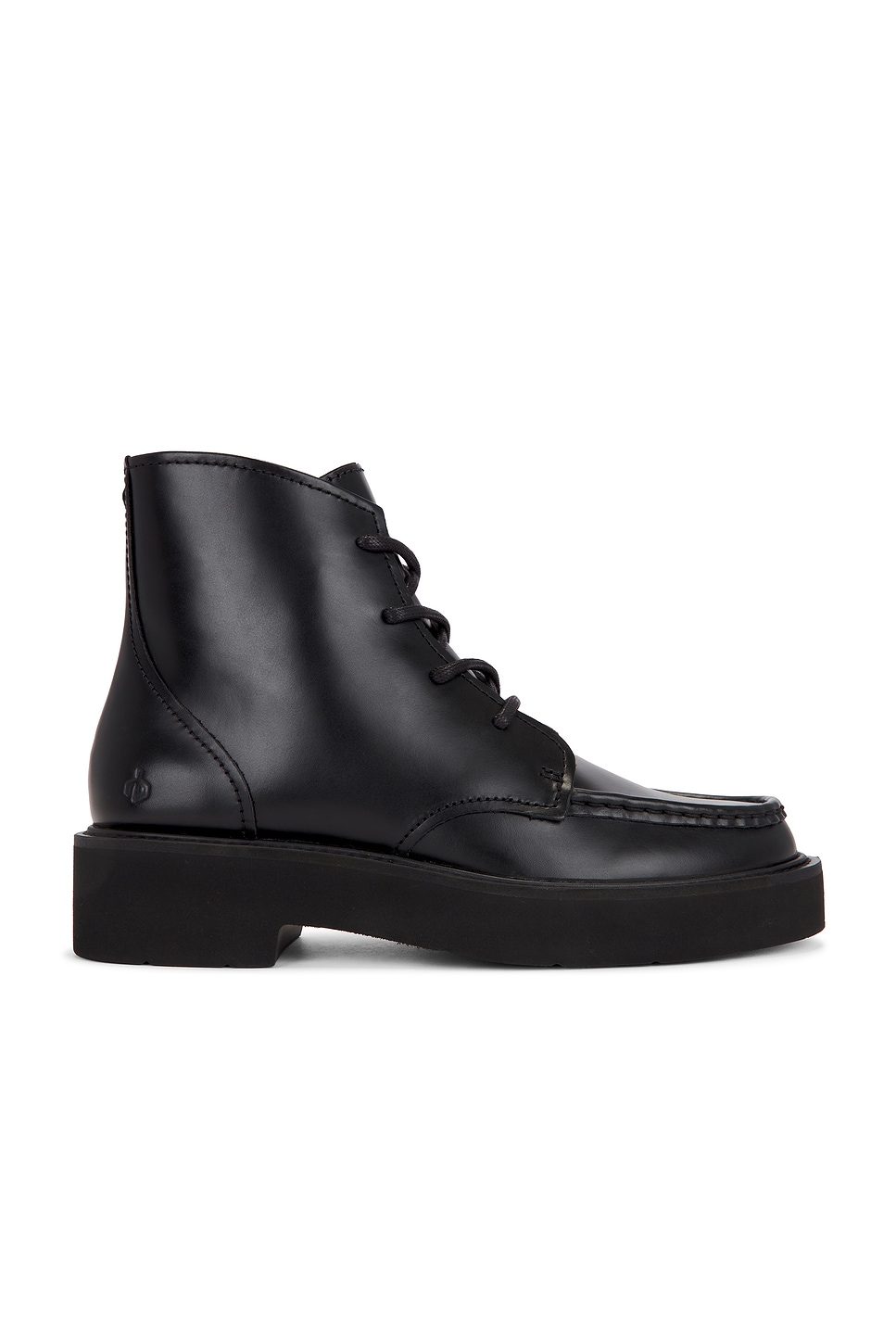 Image 1 of Rag & Bone Tucker Mid Lace Up Boot in Black