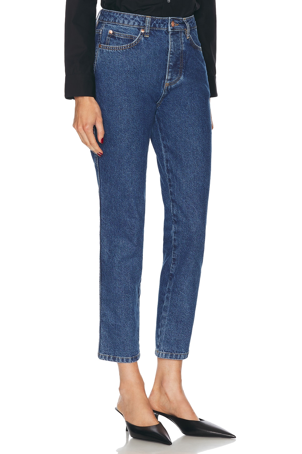 Shop Renggli Slim Leg In Indigo