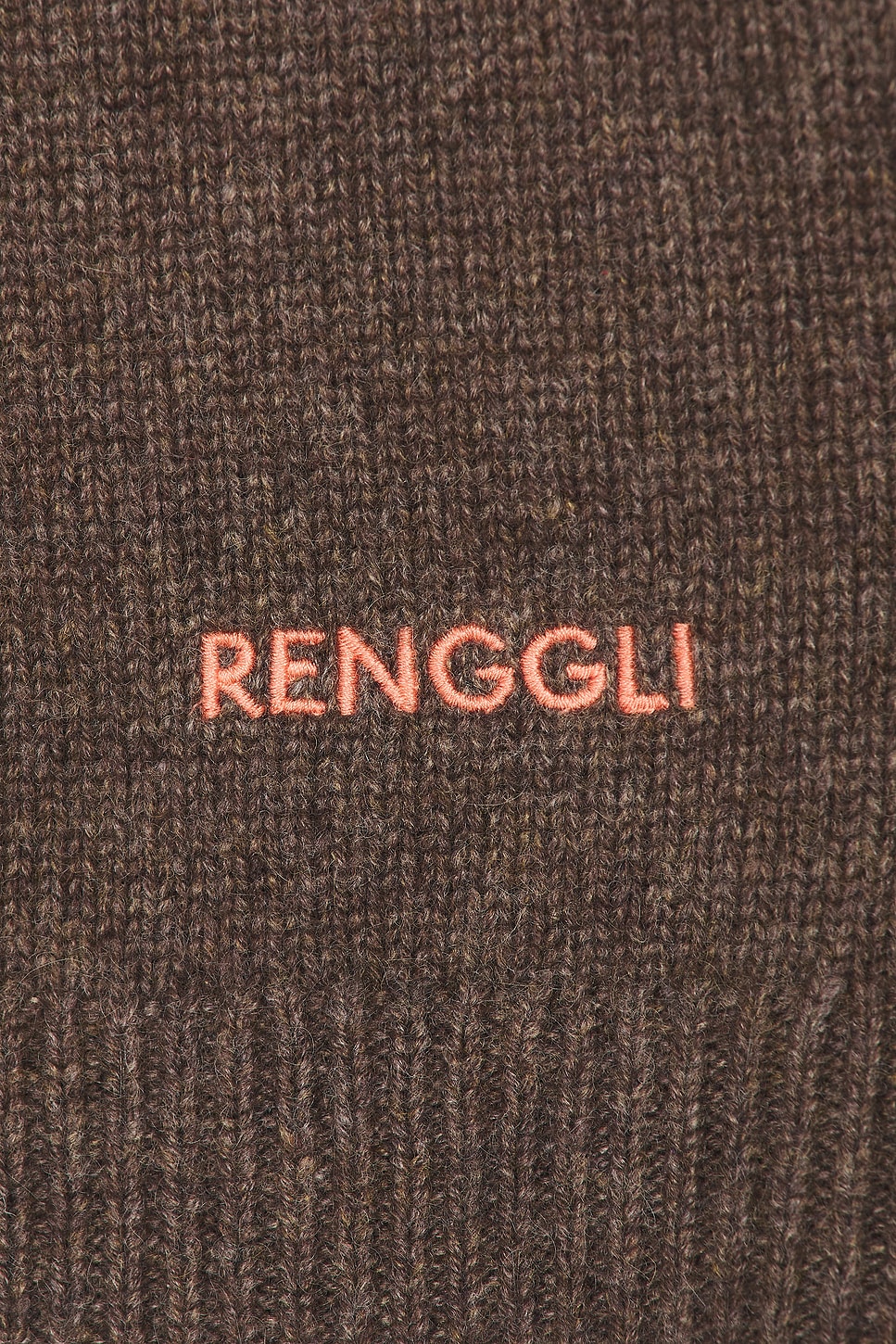 RENGGLI Embroidered Cashmere Crewneck Sweater