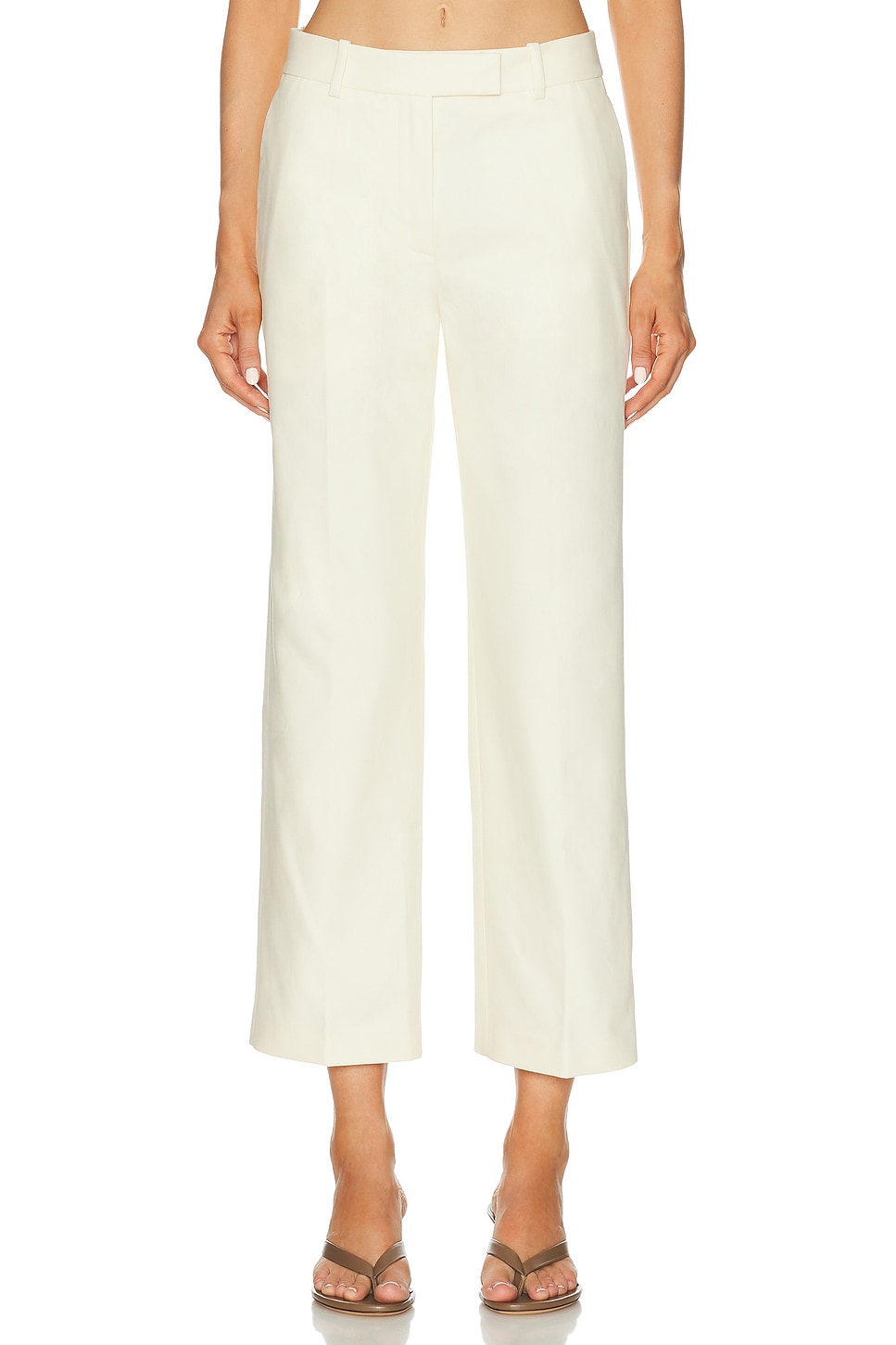 RENGGLI Cotton Twill Tailored Trouser