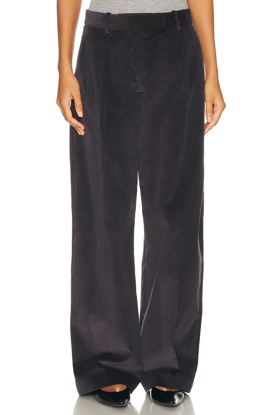 Image 1 of RENGGLI Corduroy Trouser in Steel