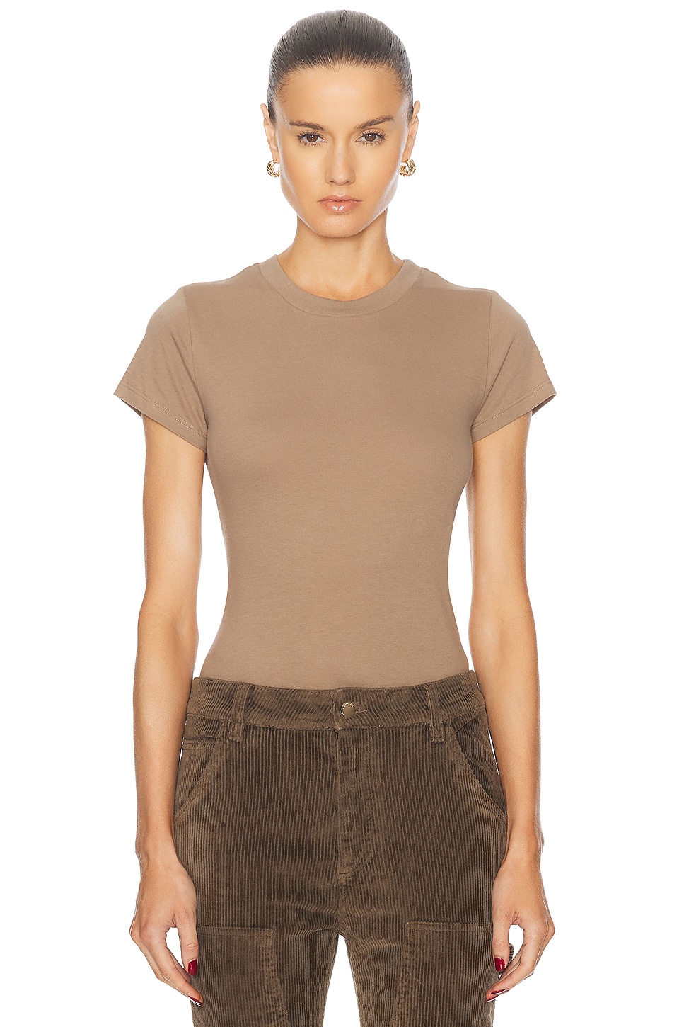 Image 1 of RENGGLI Renggli Tee in Oatmeal