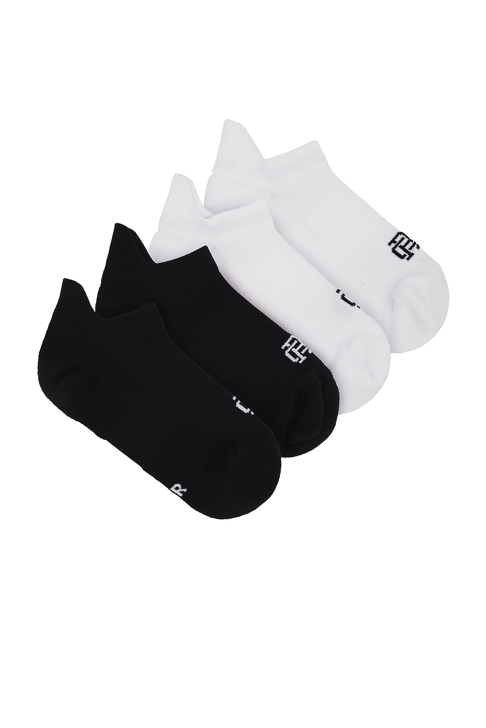 Performance Tab Sock 2-pack in Black