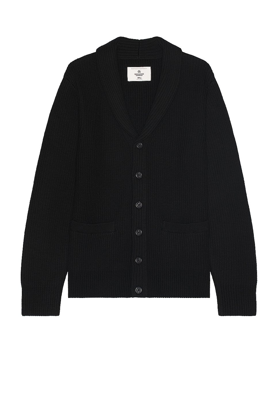 Image 1 of Reigning Champ Vinnie Cardigan in Black