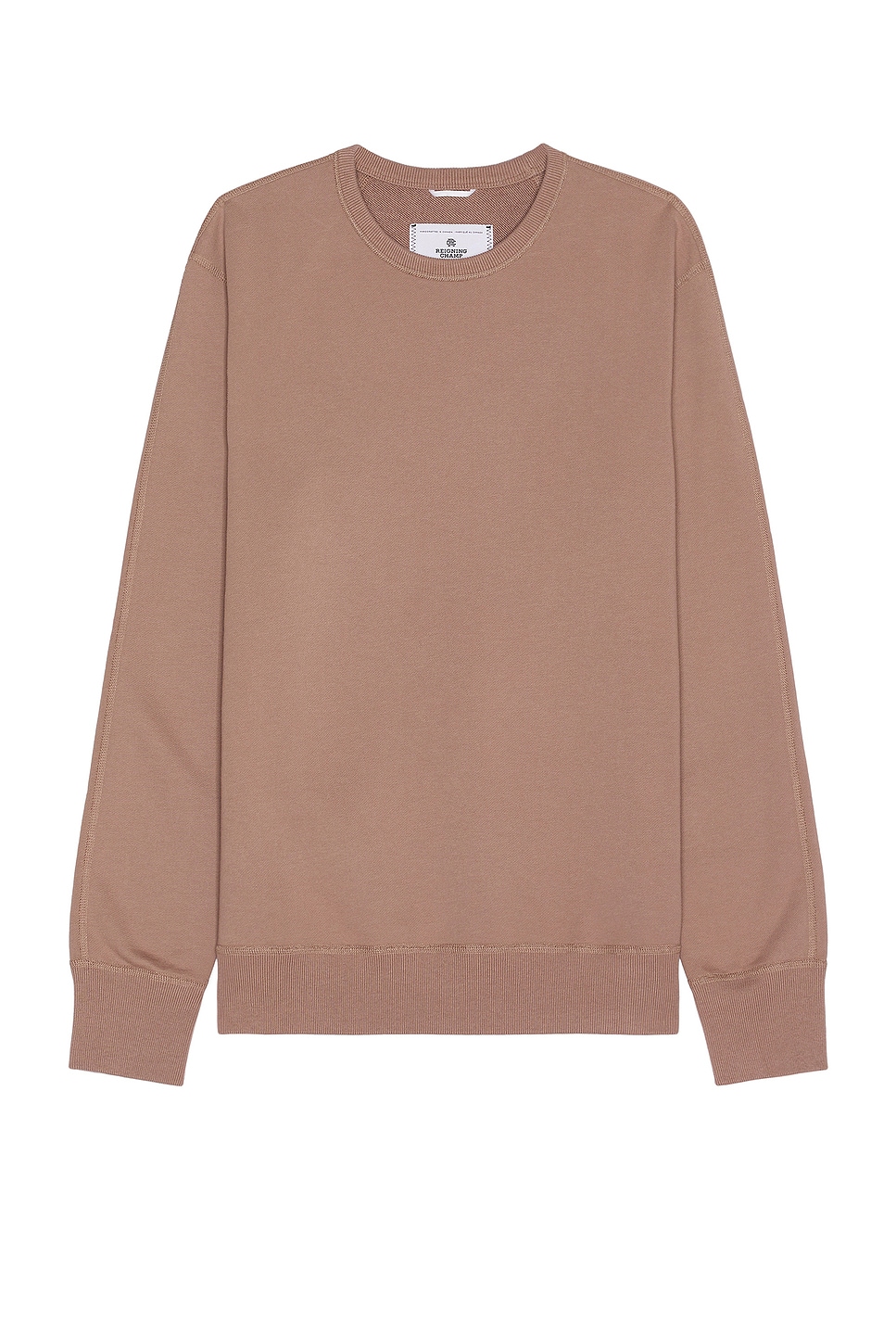 Image 1 of Reigning Champ Midweight Terry Crewneck in Desert Rose