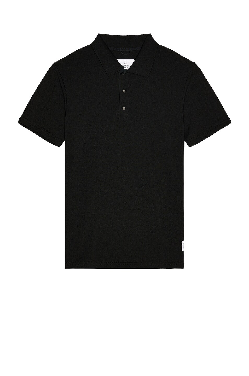 Image 1 of Reigning Champ Polo Polartec Delta Pique in Black