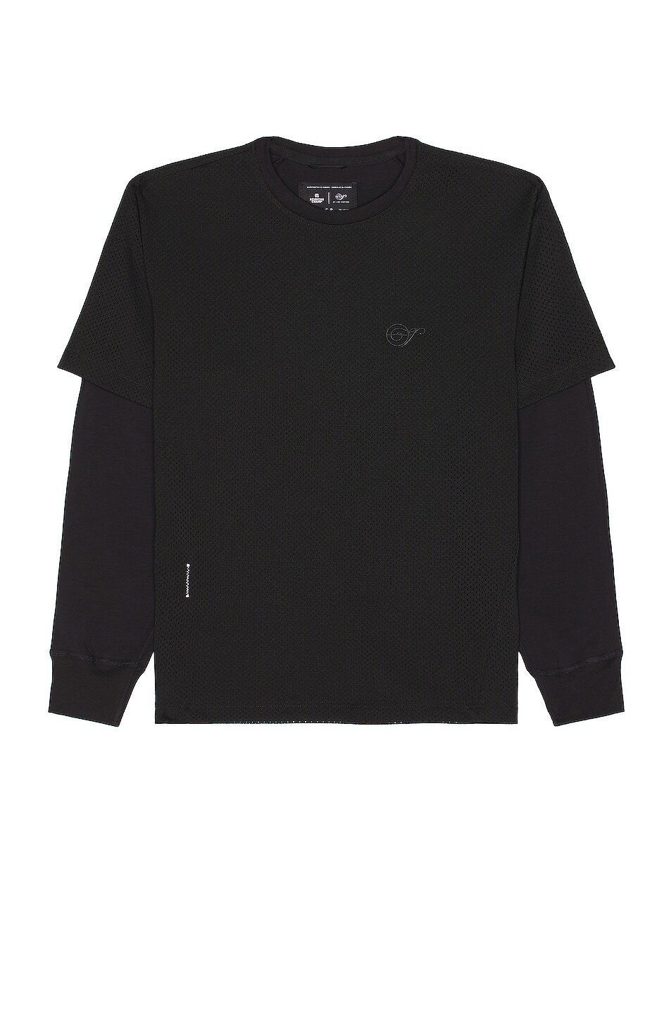 Image 1 of Reigning Champ By Jide Osifeso 2-Layer Mockneck in Black
