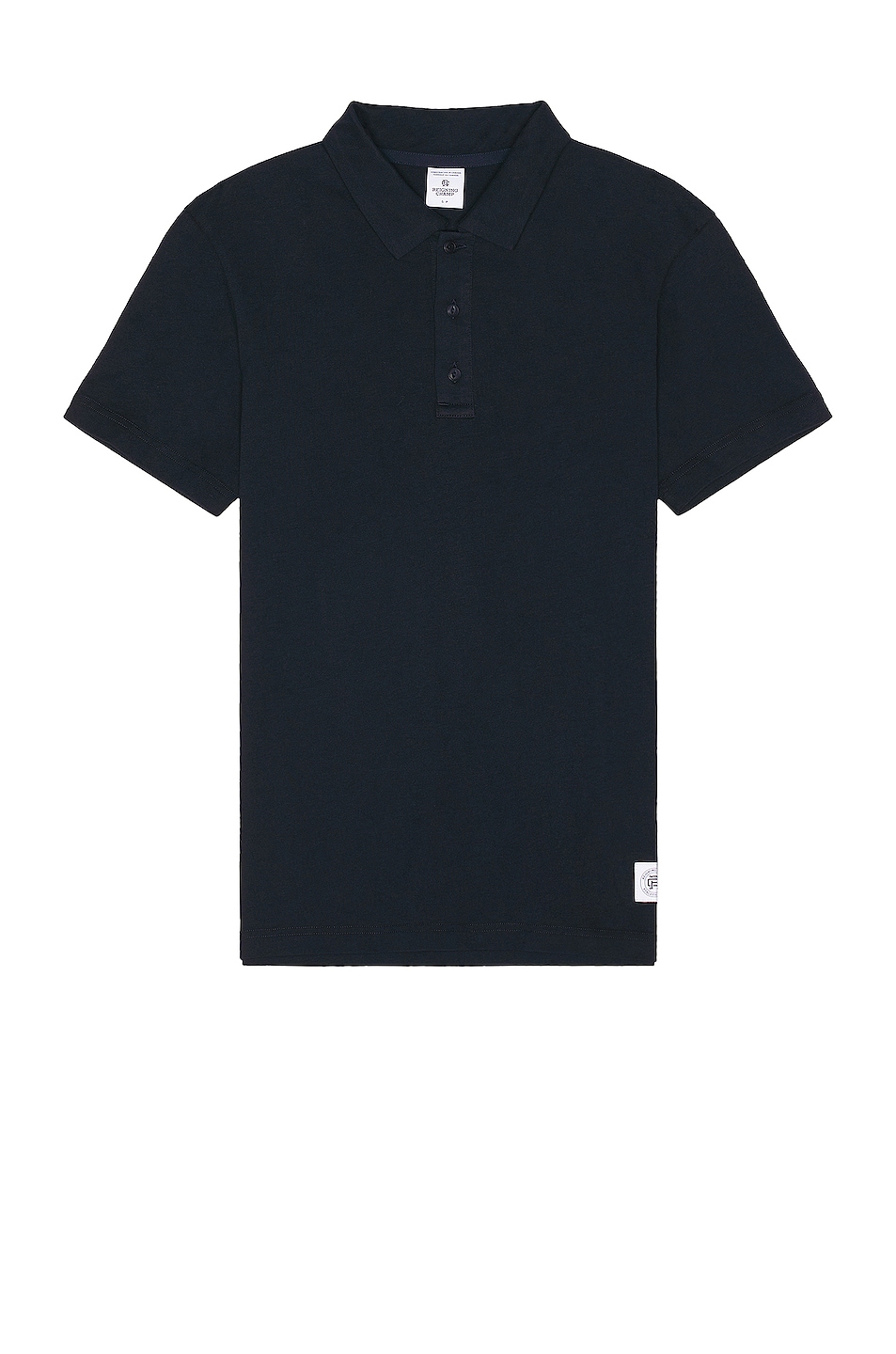 Image 1 of Reigning Champ Lightweight Jersey Polo in Navy