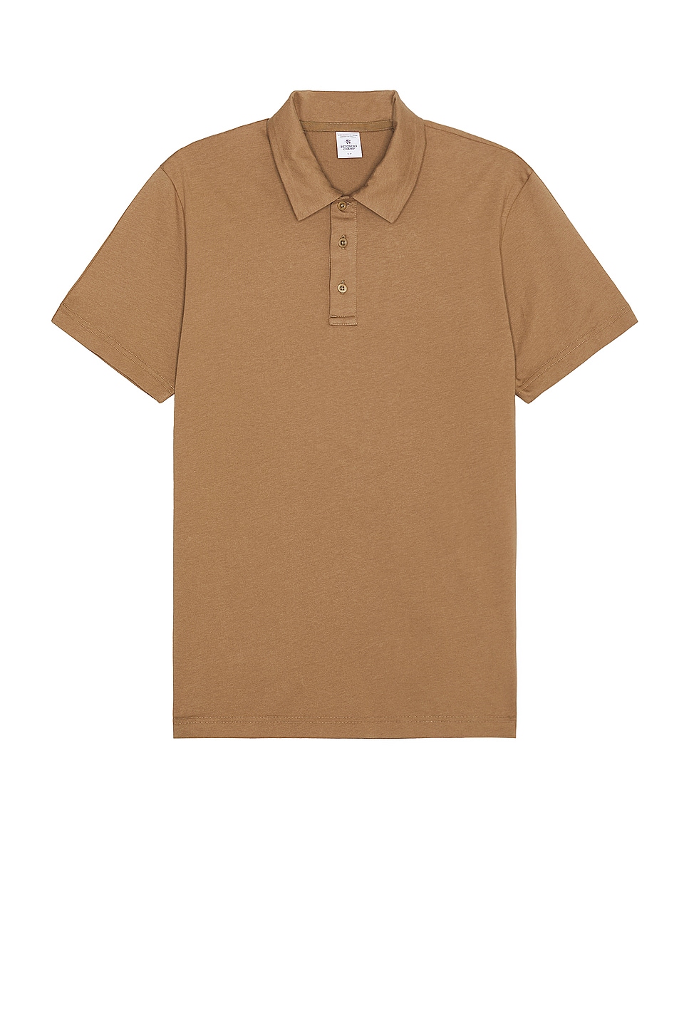 Image 1 of Reigning Champ Lightweight Jersey Polo in Clay