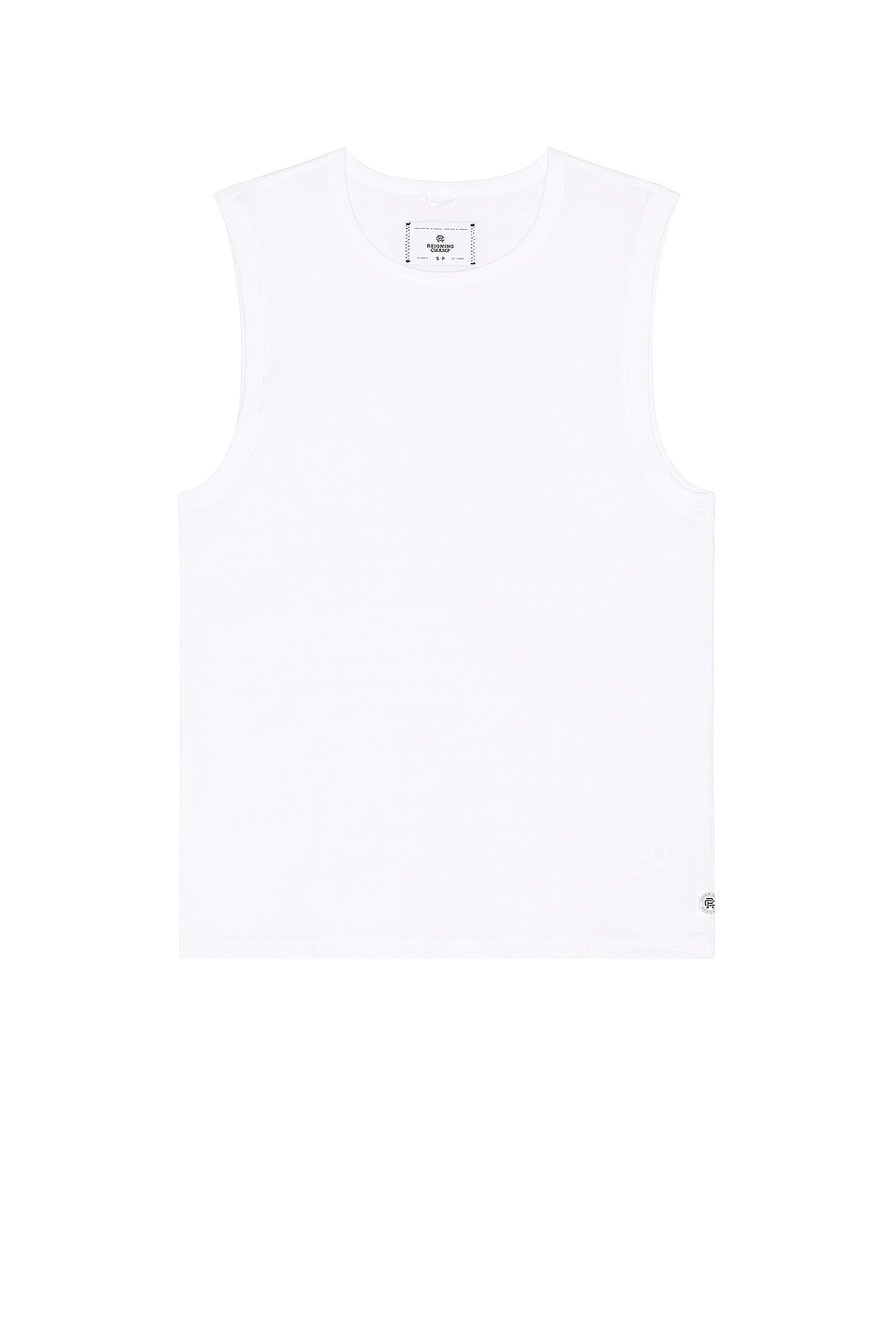 Shop Reigning Champ Copper Jersey Sleeveless Shirt In White