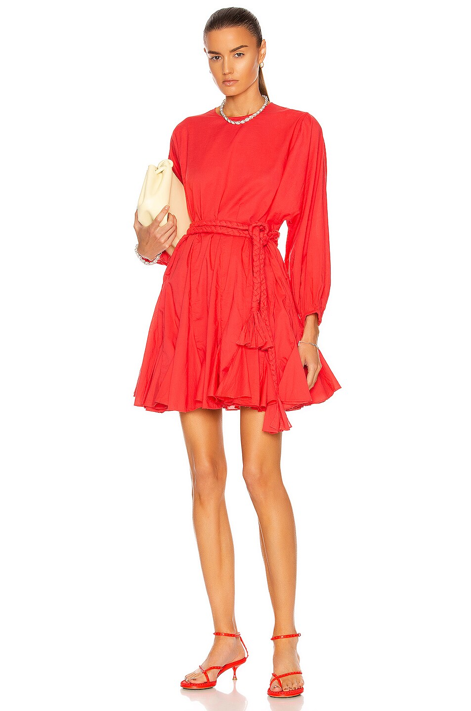 Image 1 of Rhode Ella Dress in Strawberry