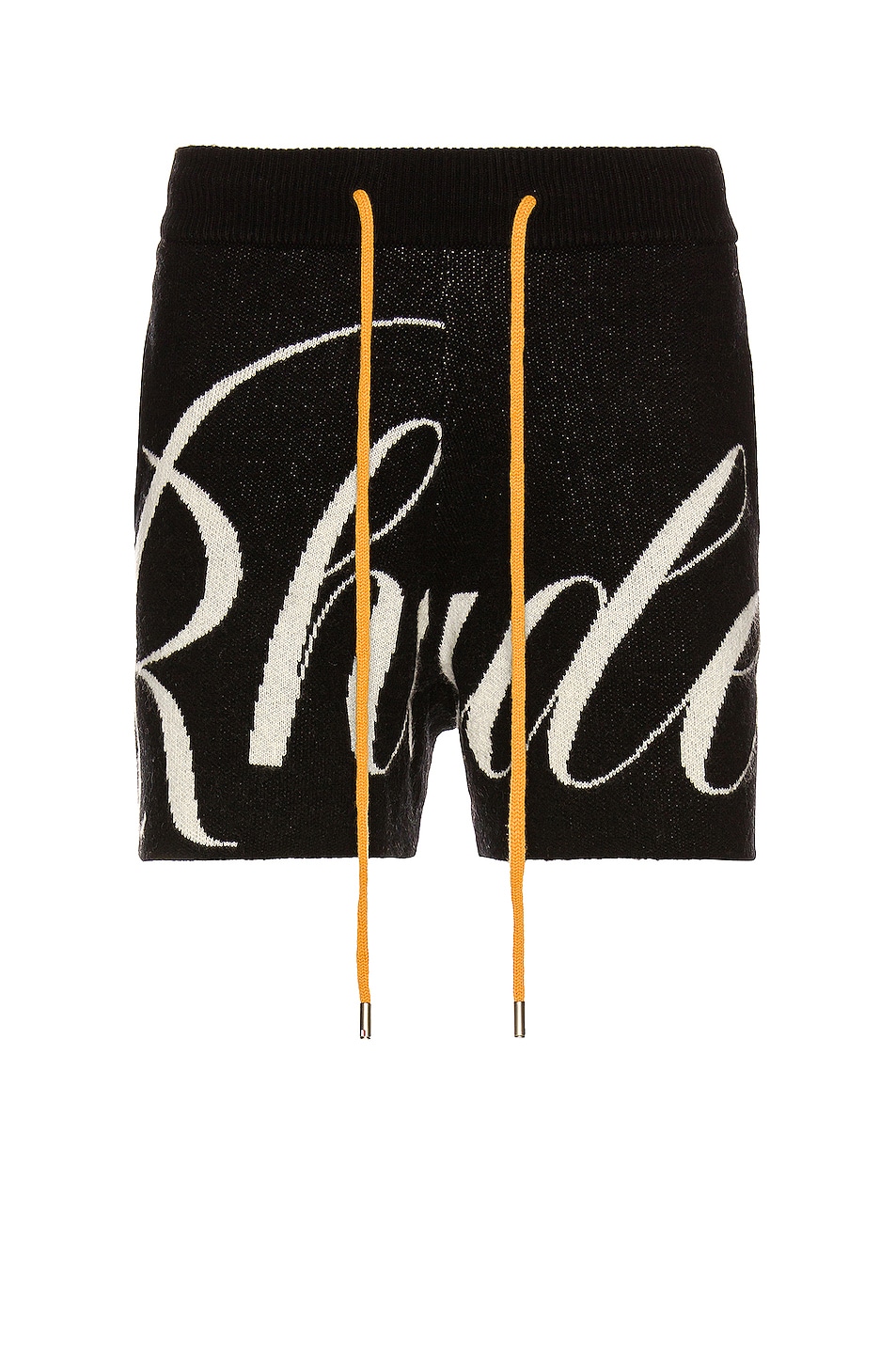 Image 1 of Rhude Brand shorts in Black & Creme