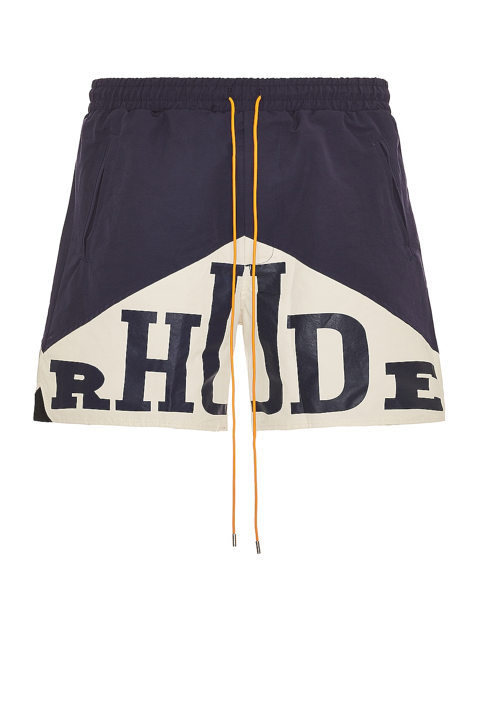 Image 1 of Rhude Yachting Short in Navy & Creme