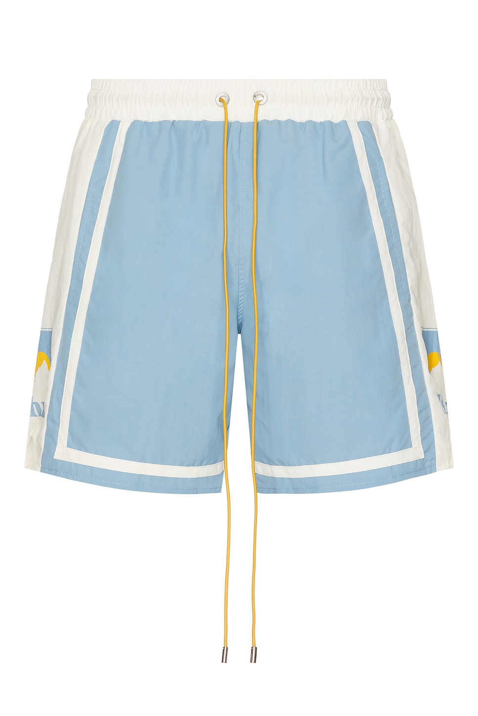 Image 1 of Rhude Moonlight Short in Powder Blue & Off White