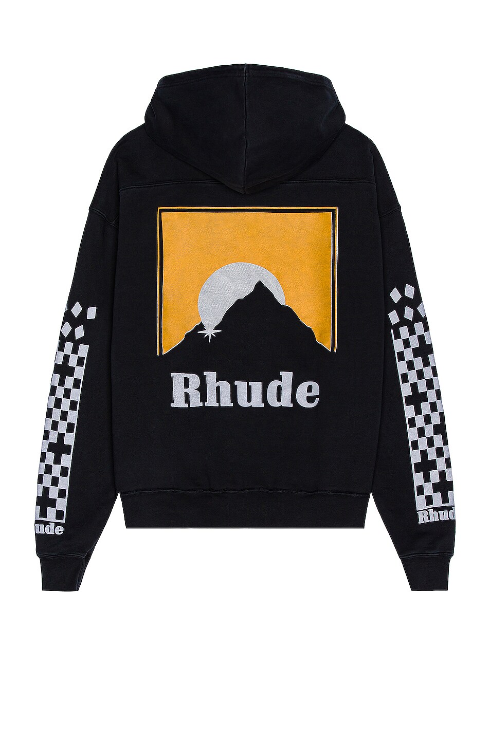 Image 1 of Rhude Moonlight Hoodie in Black