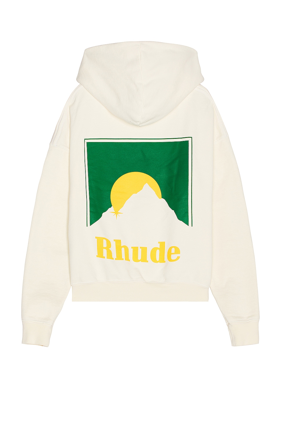 Image 1 of Rhude Moonlight Hoodie in Vintage White