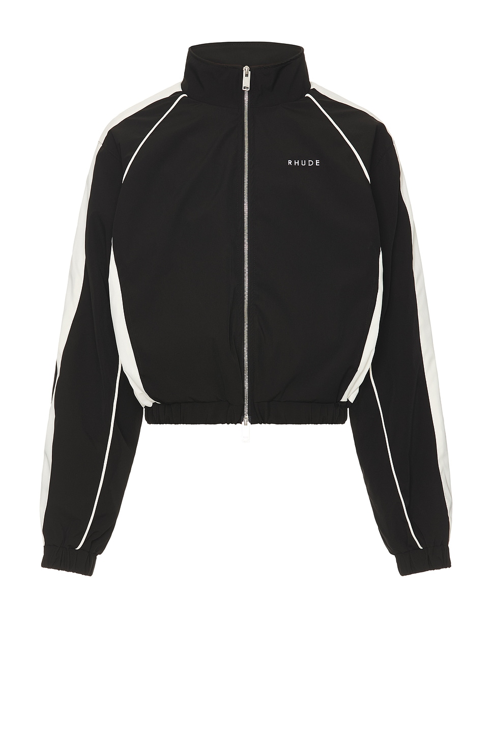 Image 1 of Rhude Ramona Piping Track Jacket in Black & White