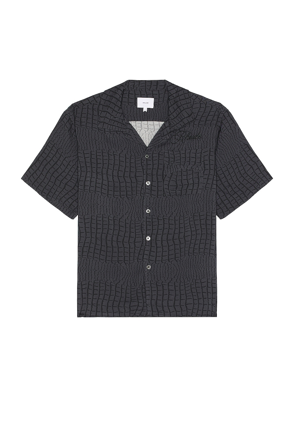Image 1 of Rhude Croc Shirt in Black