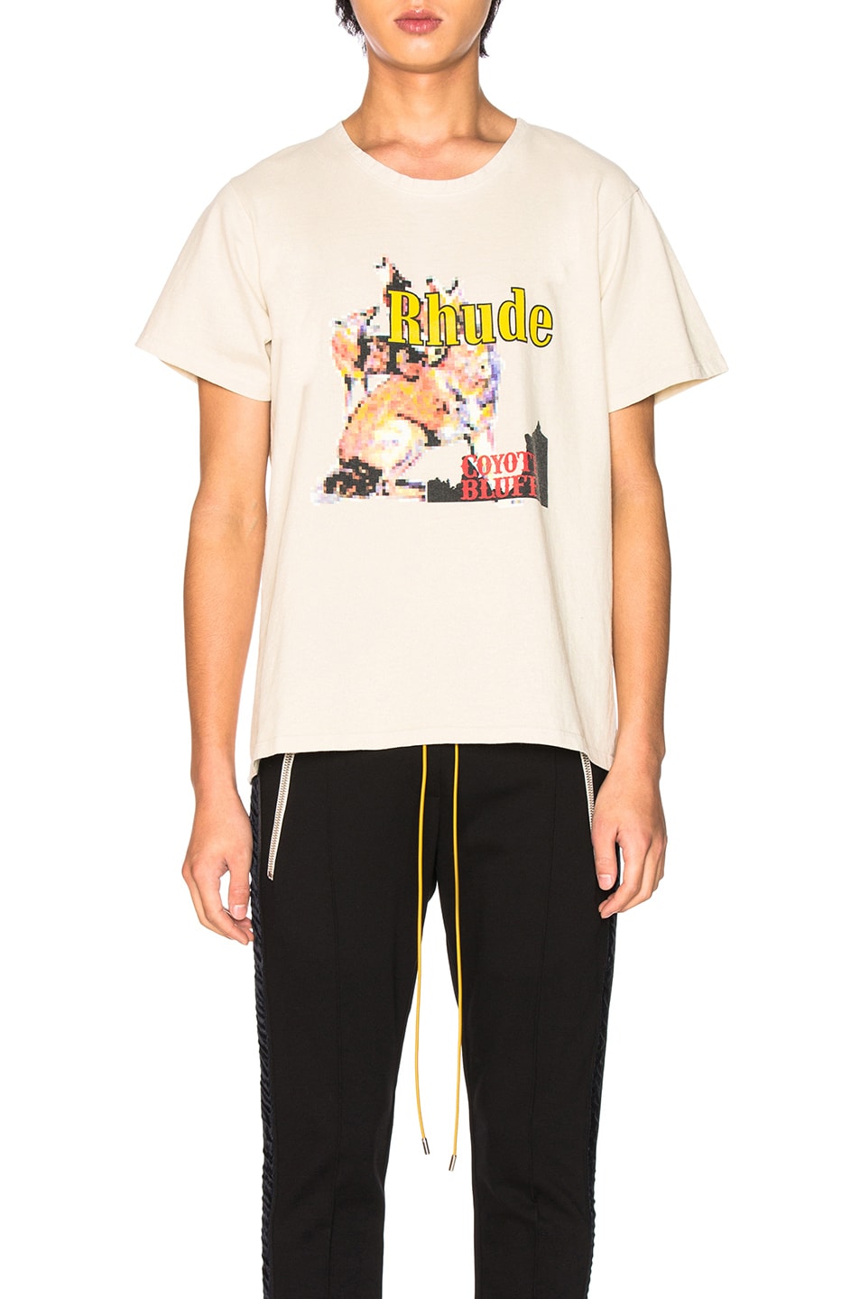 Image 1 of Rhude Coyote Tee in White
