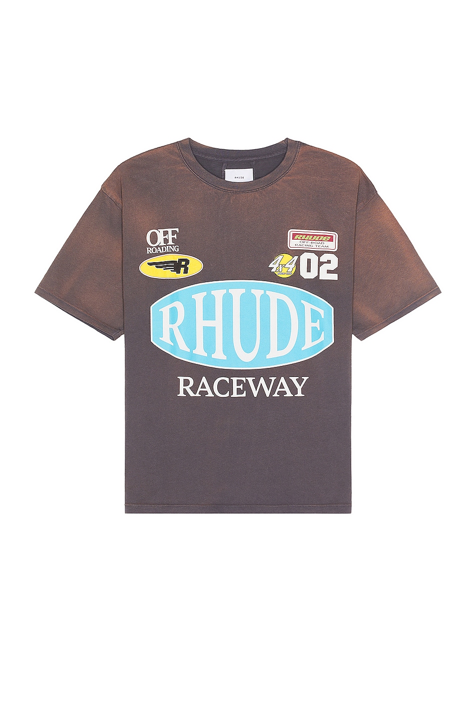 Image 1 of Rhude Raceway Tee in Vintage Grey