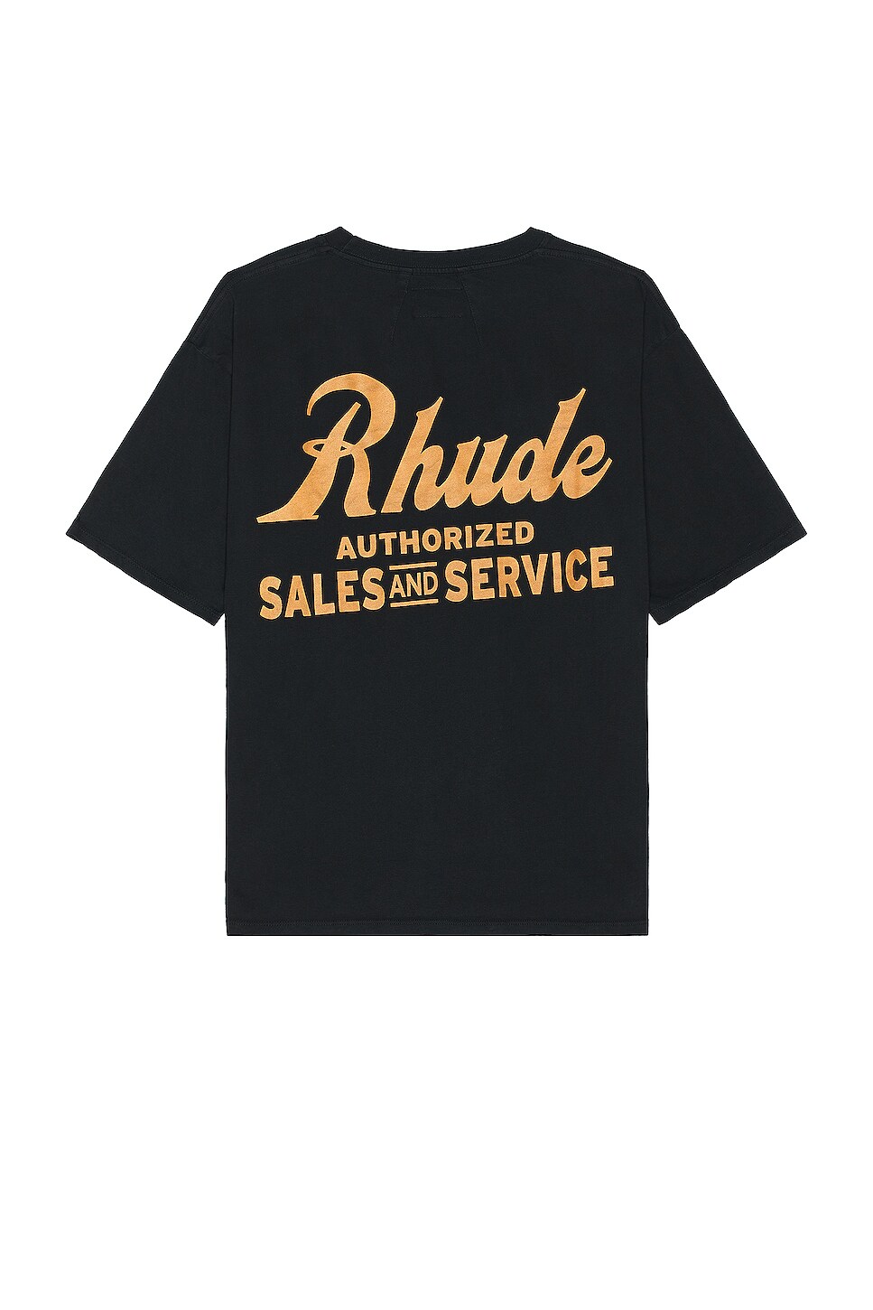 Rhude Sales And Service Tee in Vintage Black | FWRD