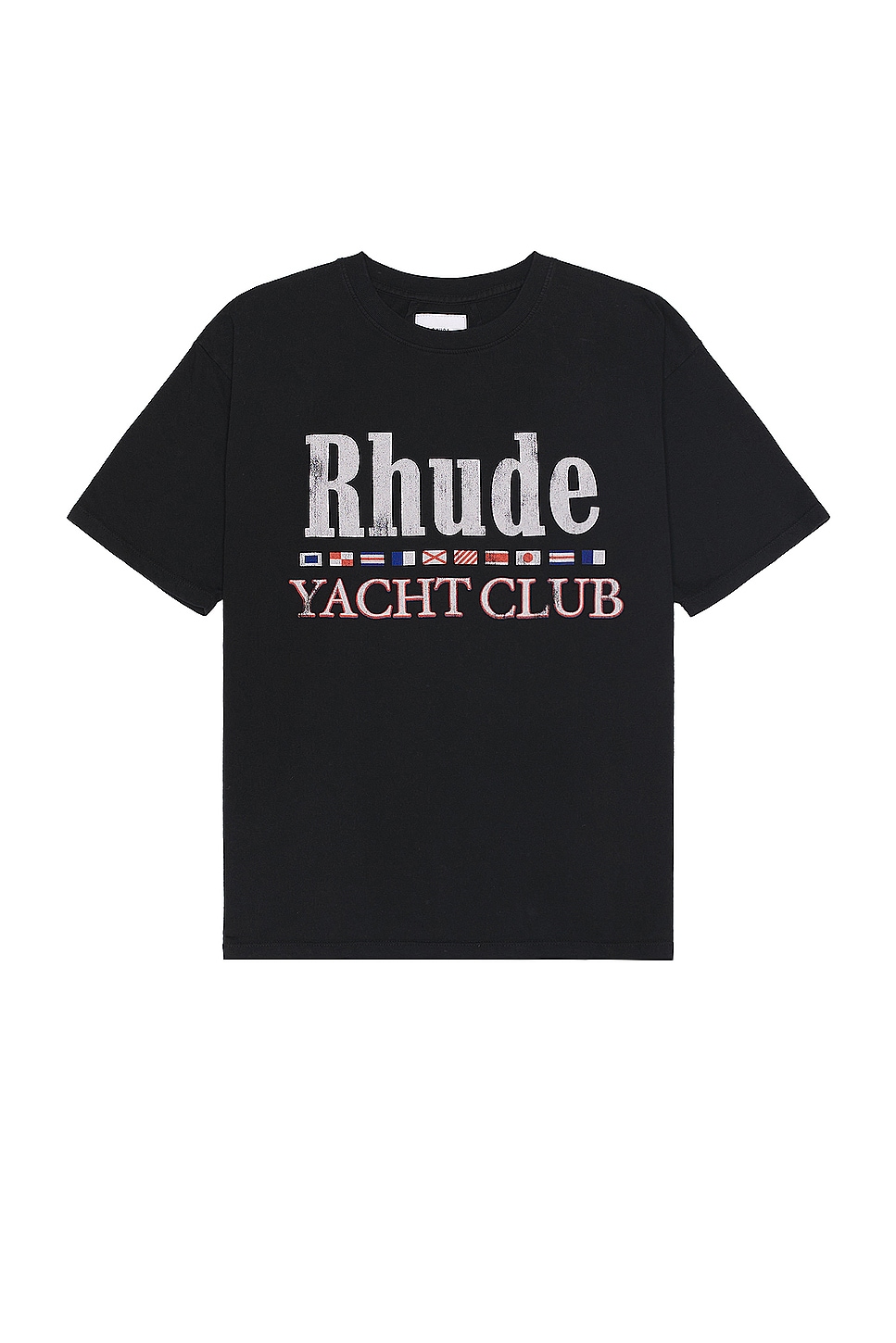Image 1 of Rhude Flag Tee in Vintage Black