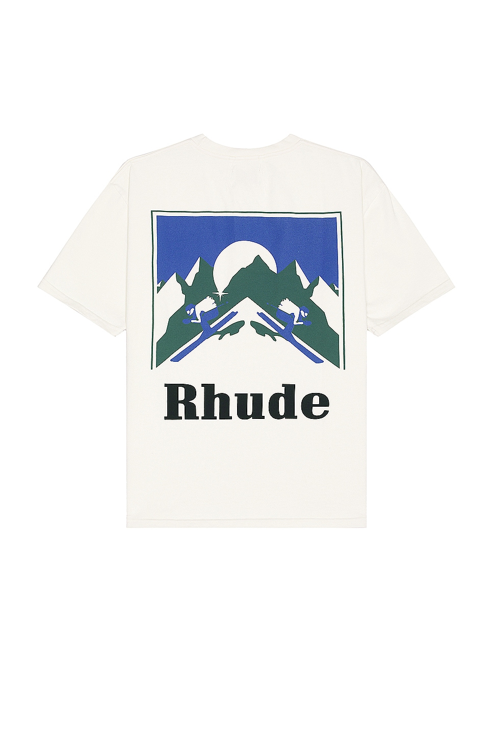 Image 1 of Rhude Moonlight T-Shirt in Vintage White