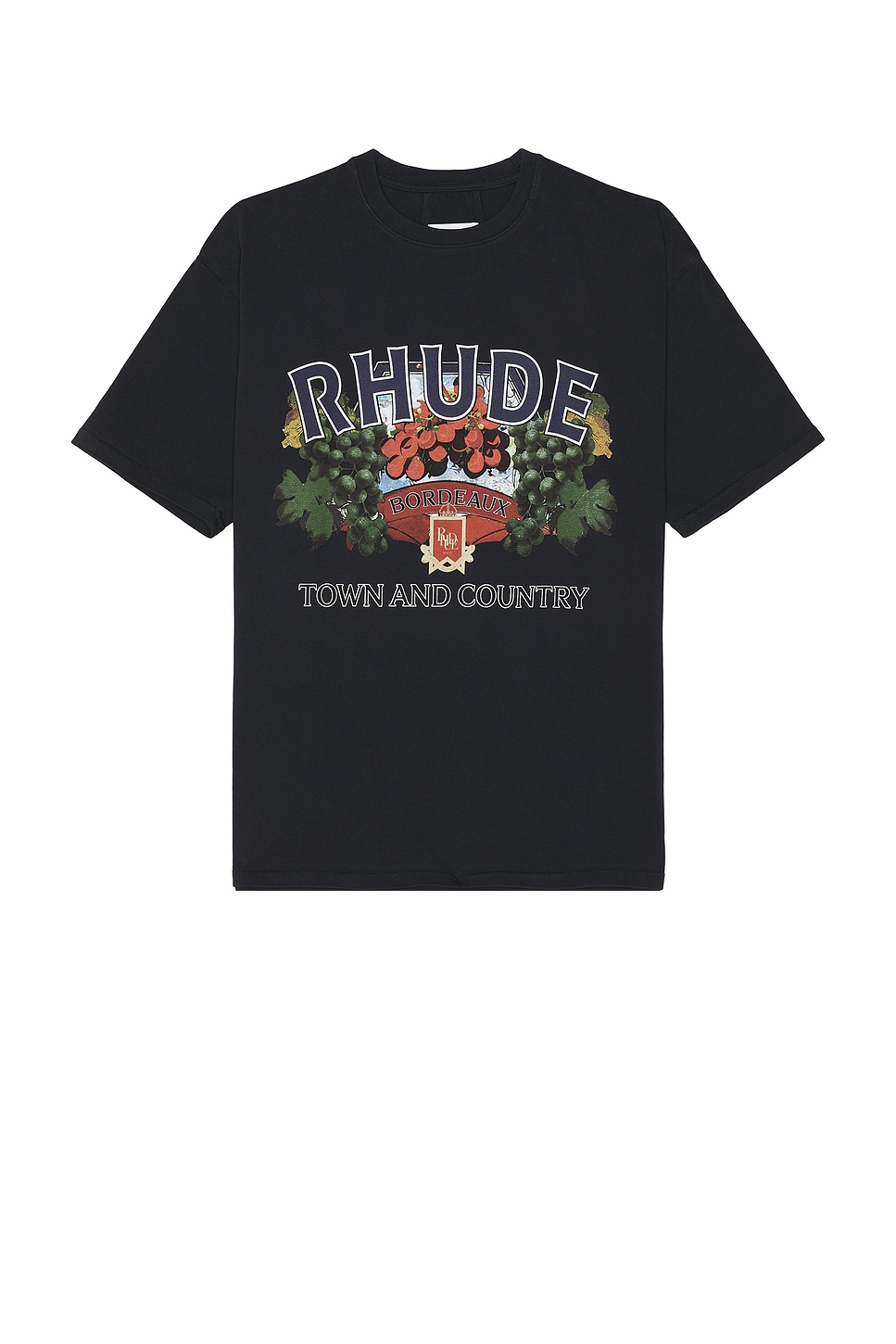 Image 1 of Rhude Town And Country Tee in Vintage Black