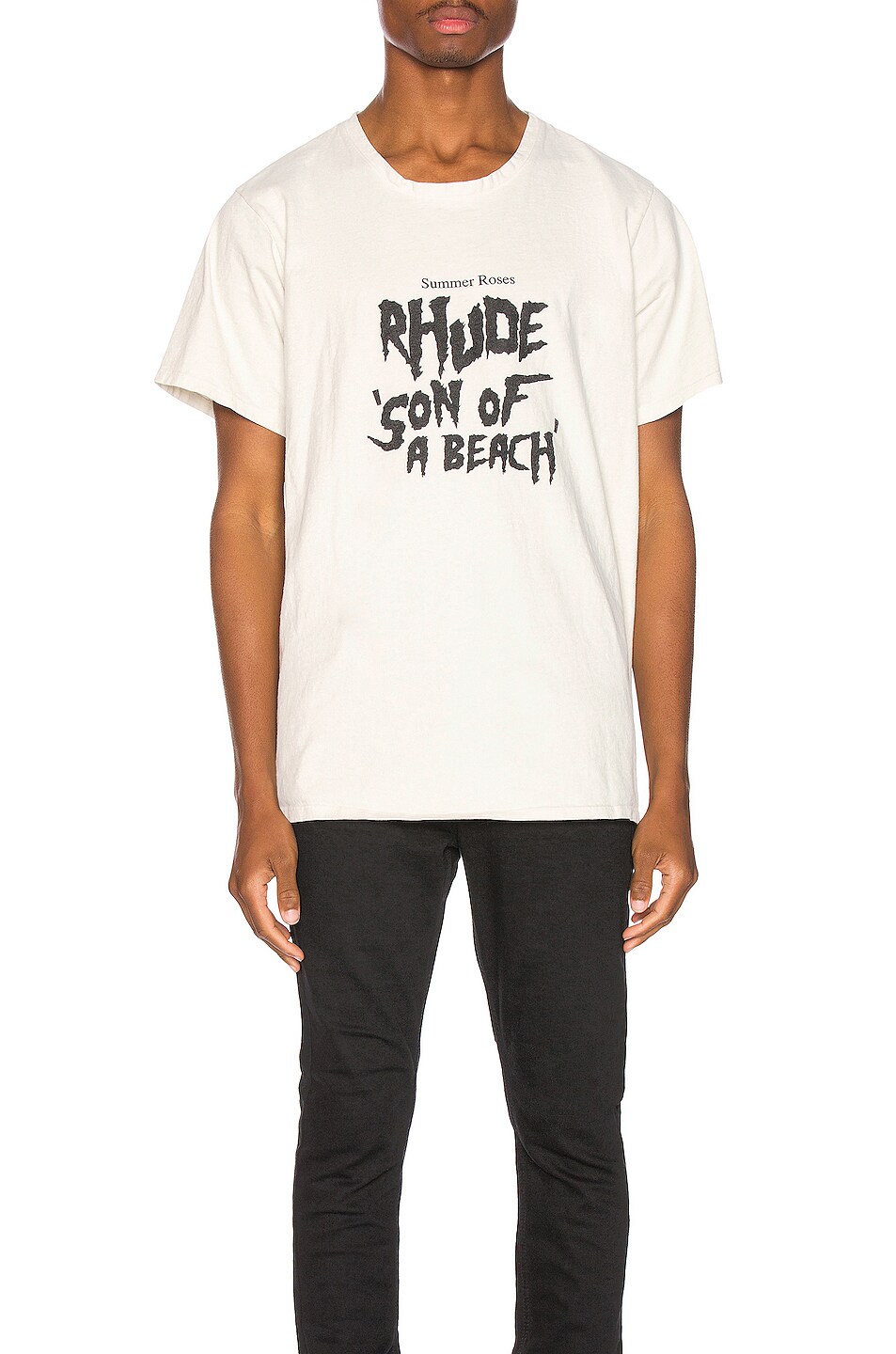 Image 1 of Rhude Son Of A Beach Tee in White