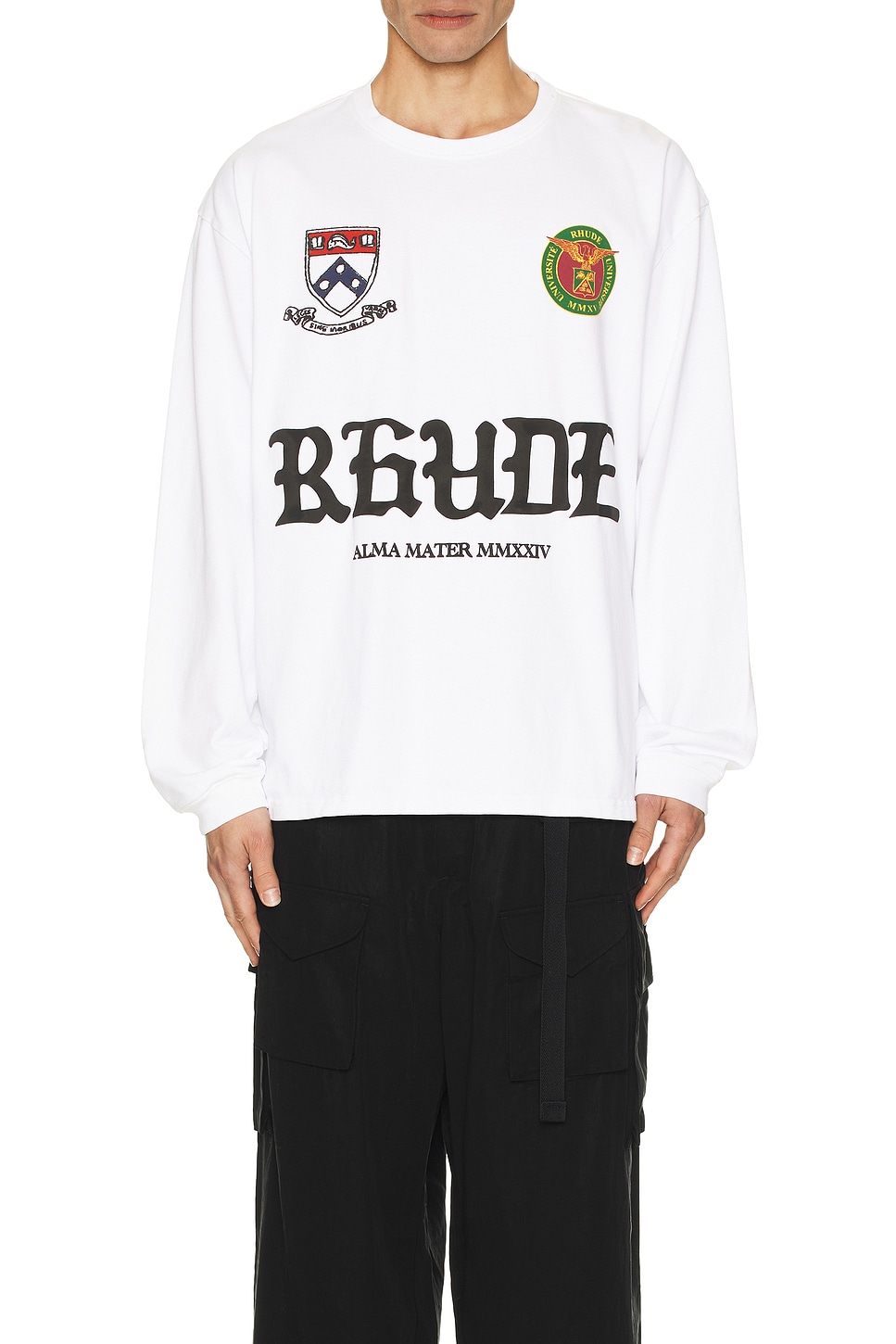 Image 1 of Rhude Alma Tee in White