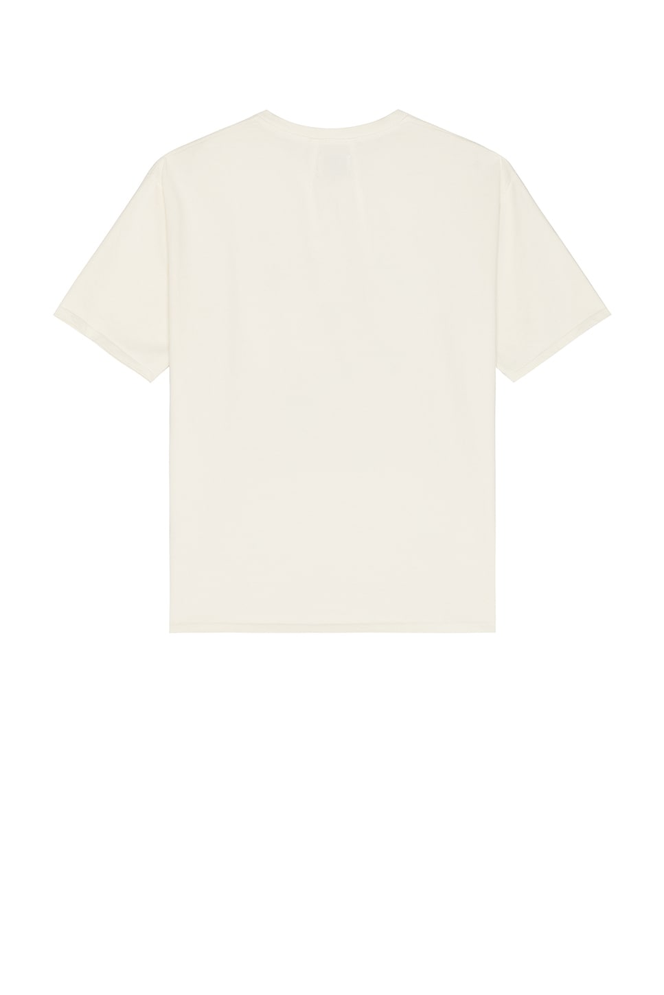 Rhude Graphic Frame Cotton T-shirt With Vintage Wash In Vintage White
