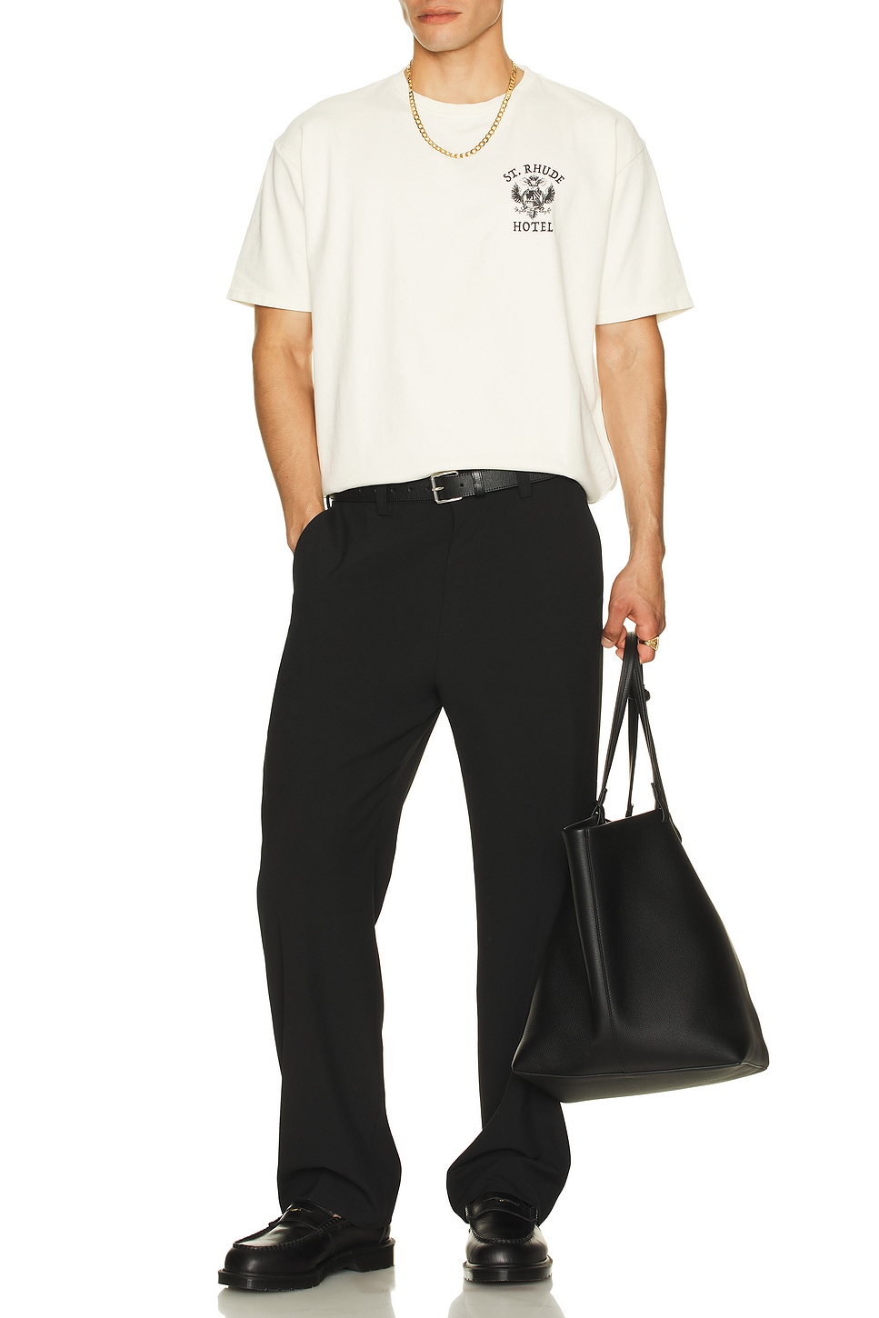Image 1 of Rhude St. Rhude Seal Tee in Vintage White
