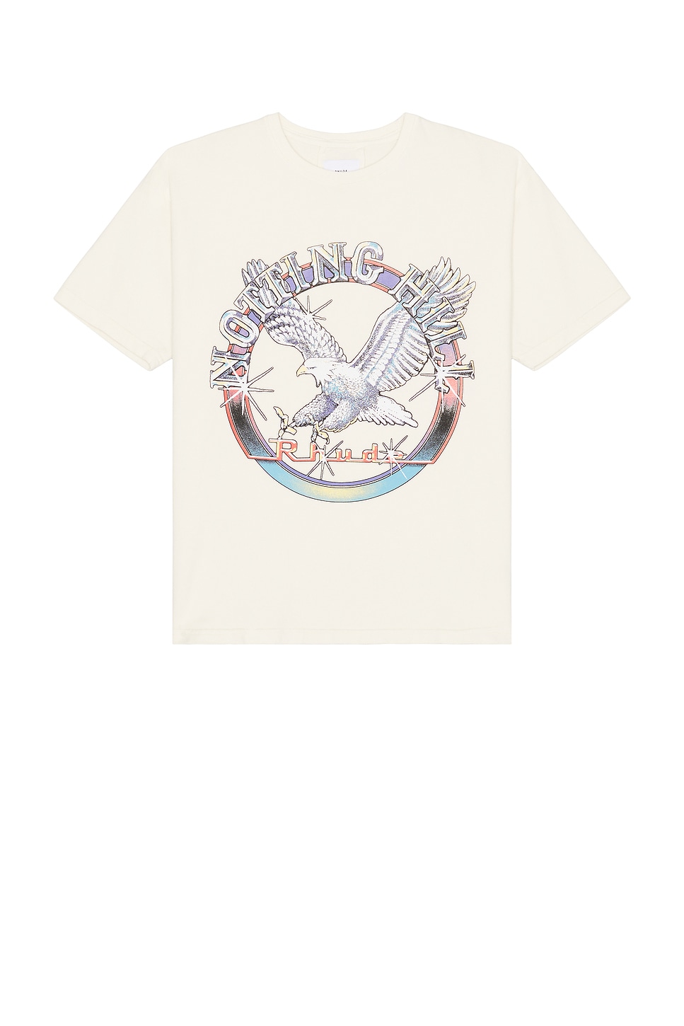 Image 1 of Rhude Notting Hill Eagle Tee in Vintage White