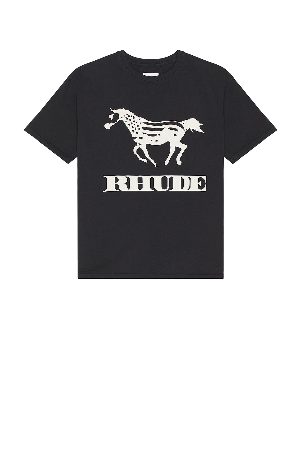 Image 1 of Rhude Dinero Tee in Vintage Black & White
