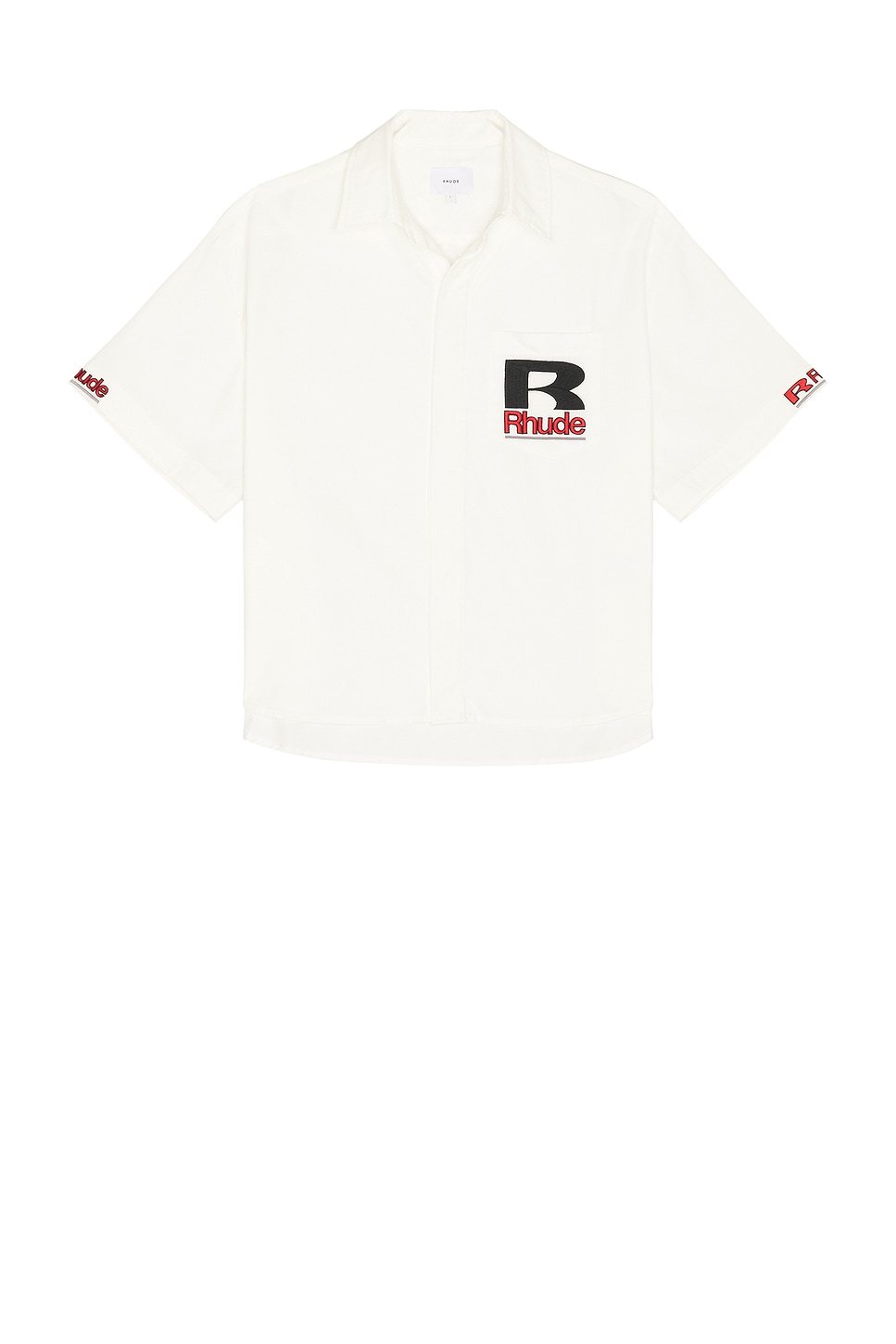 Rhude 페트롤 오버사이즈 메카닉 셔츠
