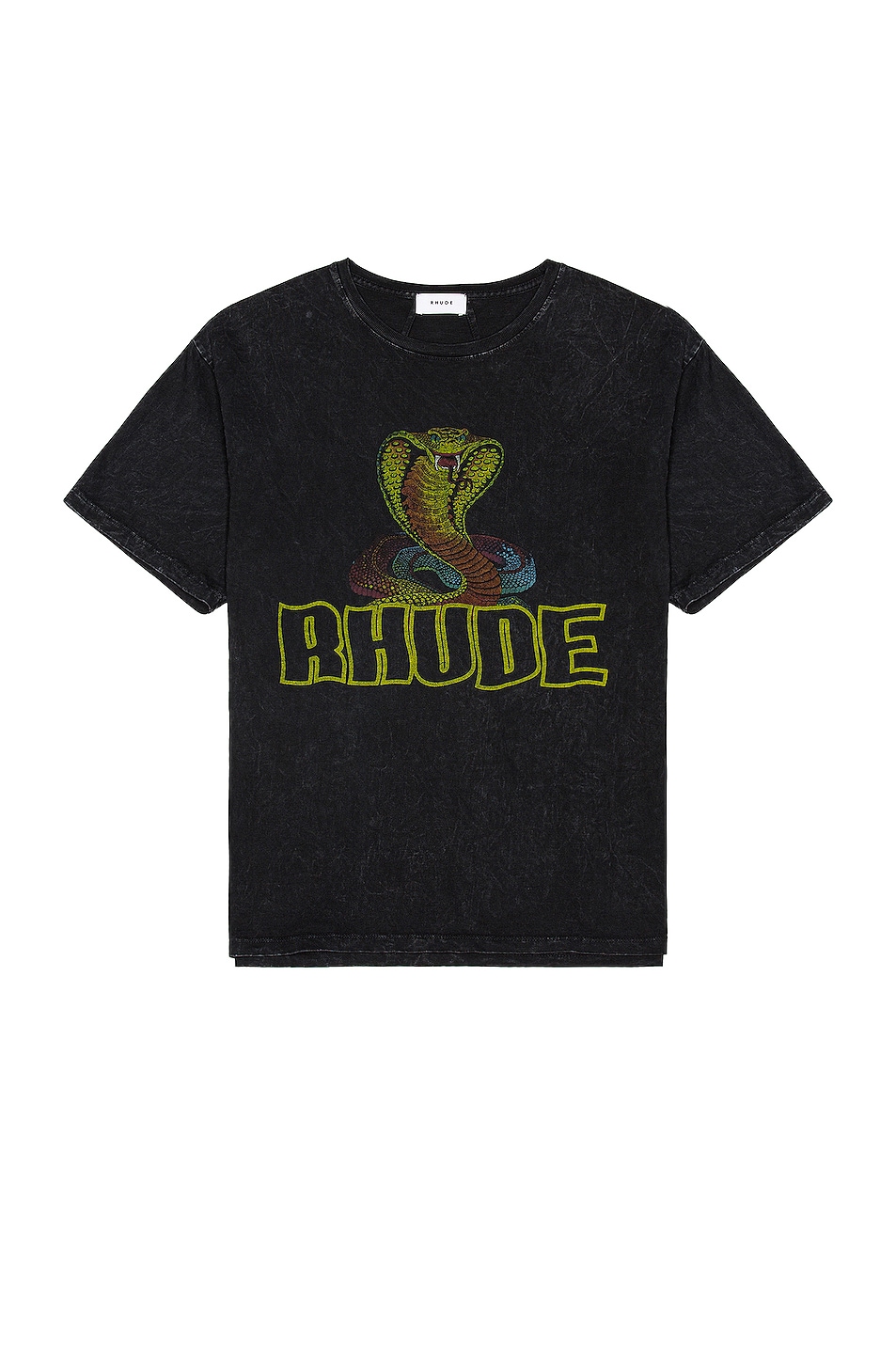 Image 1 of Rhude Cobra Graphic Tee in Black