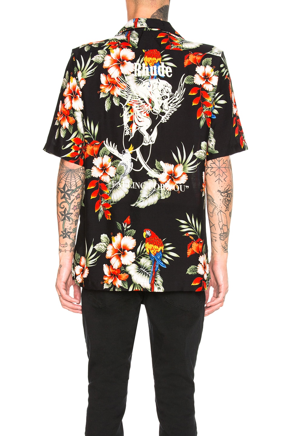 rhude falling for you shirt