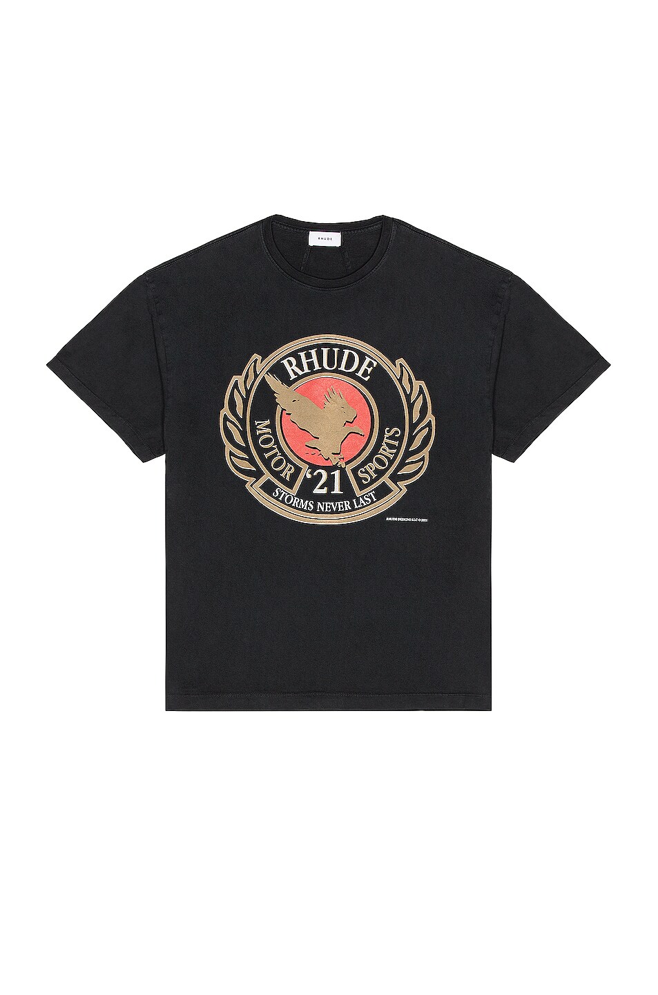 Image 1 of Rhude Motorsports Tee in Black