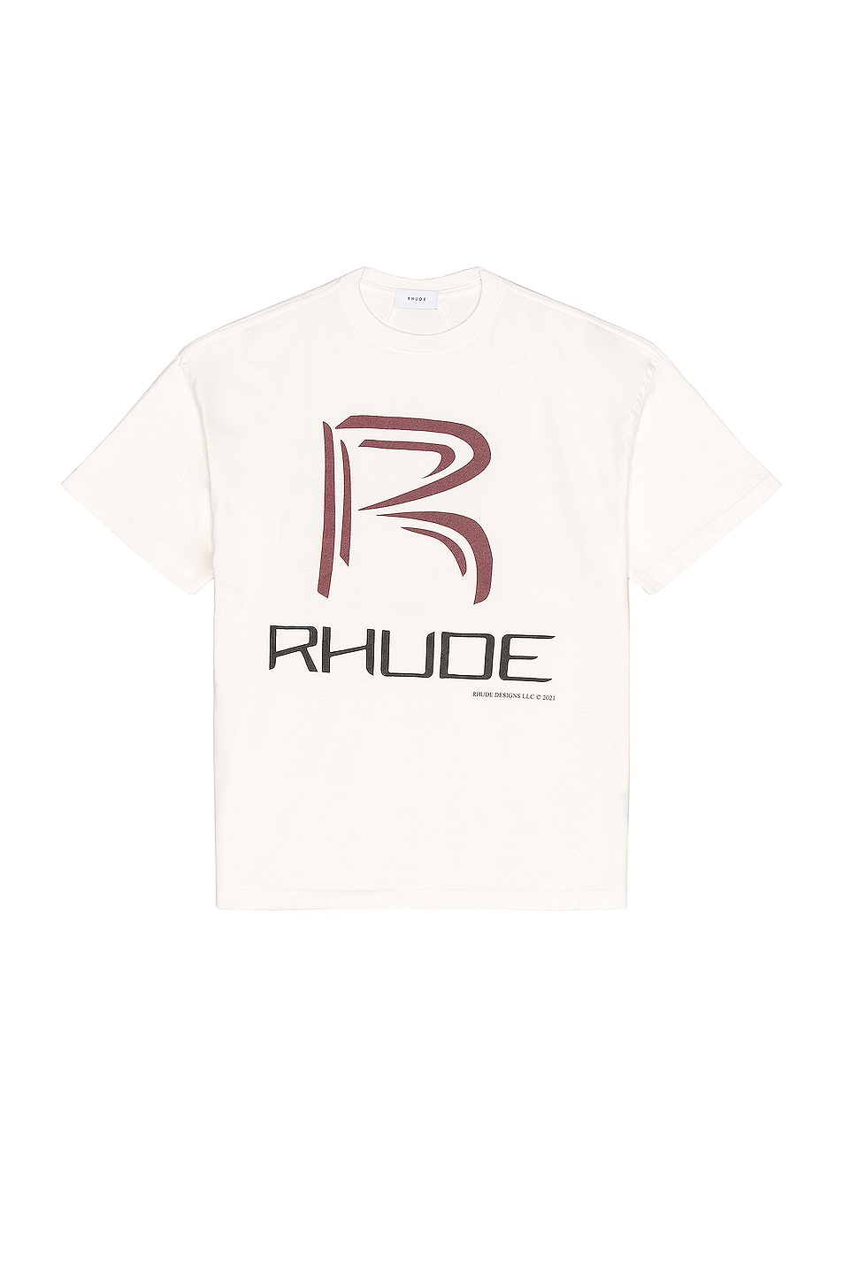 Image 1 of Rhude Raceway Tee in White
