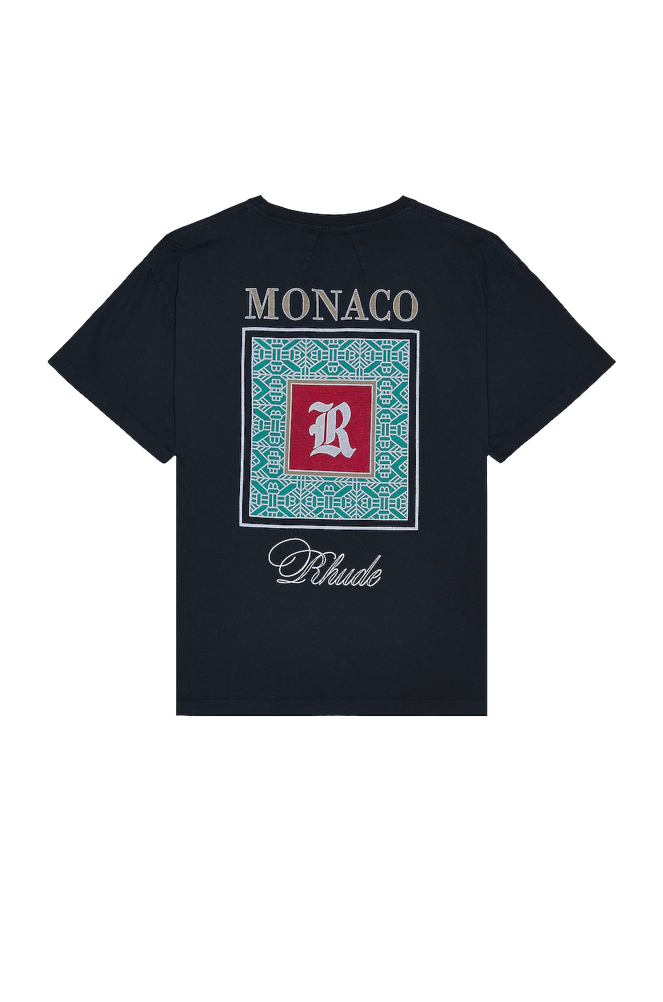 Image 1 of Rhude Monaco Tee in Vintage Black