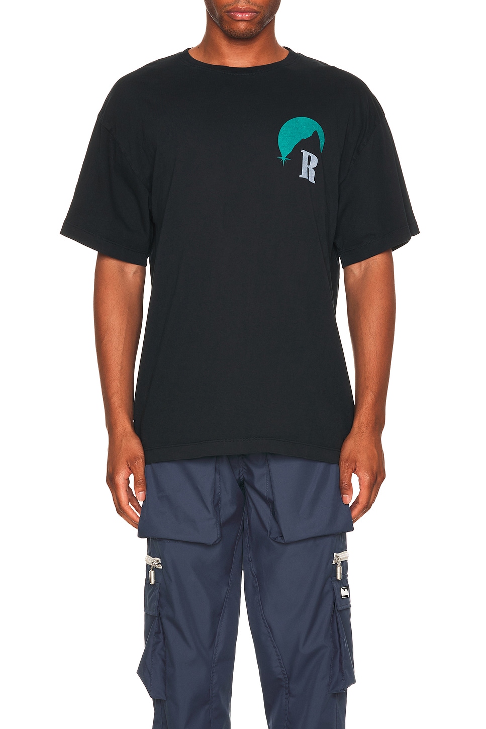 Image 1 of Rhude Moonlight Tee in Vintage Black