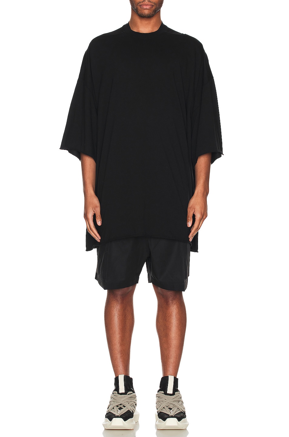 Image 1 of Rick Owens Cargobela Shorts in Black