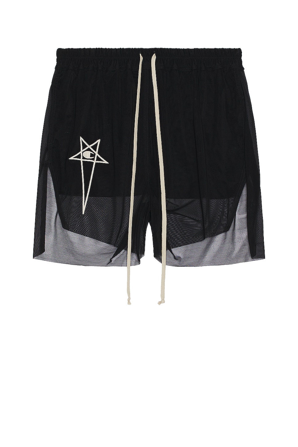 Image 1 of Rick Owens Dolphin Boxers in Black