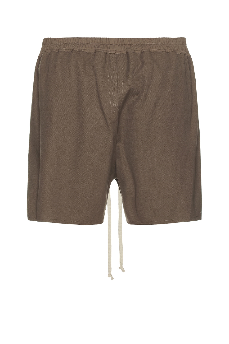 Rick Owens Boxers Drawstring Shorts In Dust
