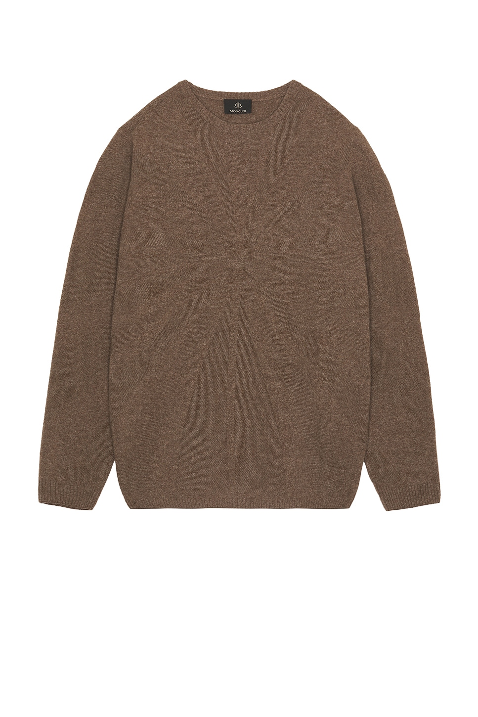 Image 1 of Rick Owens x Moncler Jumbo Round Neck Sweatshirt in Dust